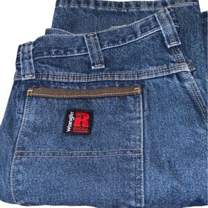 Wrangler Riggs Workwear Jeans Denim Carpenter Pants Heavy Duty EUC‎ 36x30